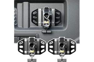 SZYANG 2PCS Retractable Ratchet Straps Compatible with 2015-2025 Ford F150 Retractable Tie Down Straps Replacement for 2015-2025 Ford F-150 Accessories