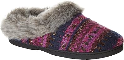 dearfoam purple slippers