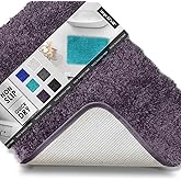 Clara Clark Bathroom Rugs, Ultra Soft Shaggy Bath Rugs - Bath Mats for Bathroom, Machine Wash, Non Slip Backing Rubber, 32 x 48,