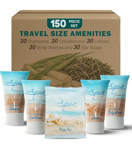 Amazon.com : Aqua Organics Hotel Toiletries, Shampoo & Conditioner