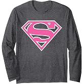 DC Supergirl Logo Classic Long Sleeve T-Shirt
