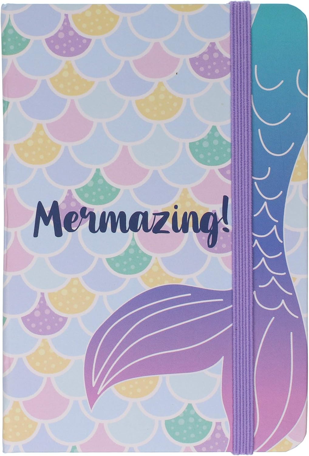 Mermazing Mermaid A6 Hardback Ruled Pocket Notebook, Multi