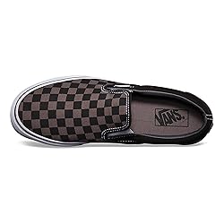 Vans Unisex Checkerboard Slip-On Black/Pewter Check