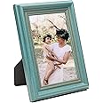EcoHome 4x6 Picture Frame Antique Teal - Mount Desktop Display, Frames