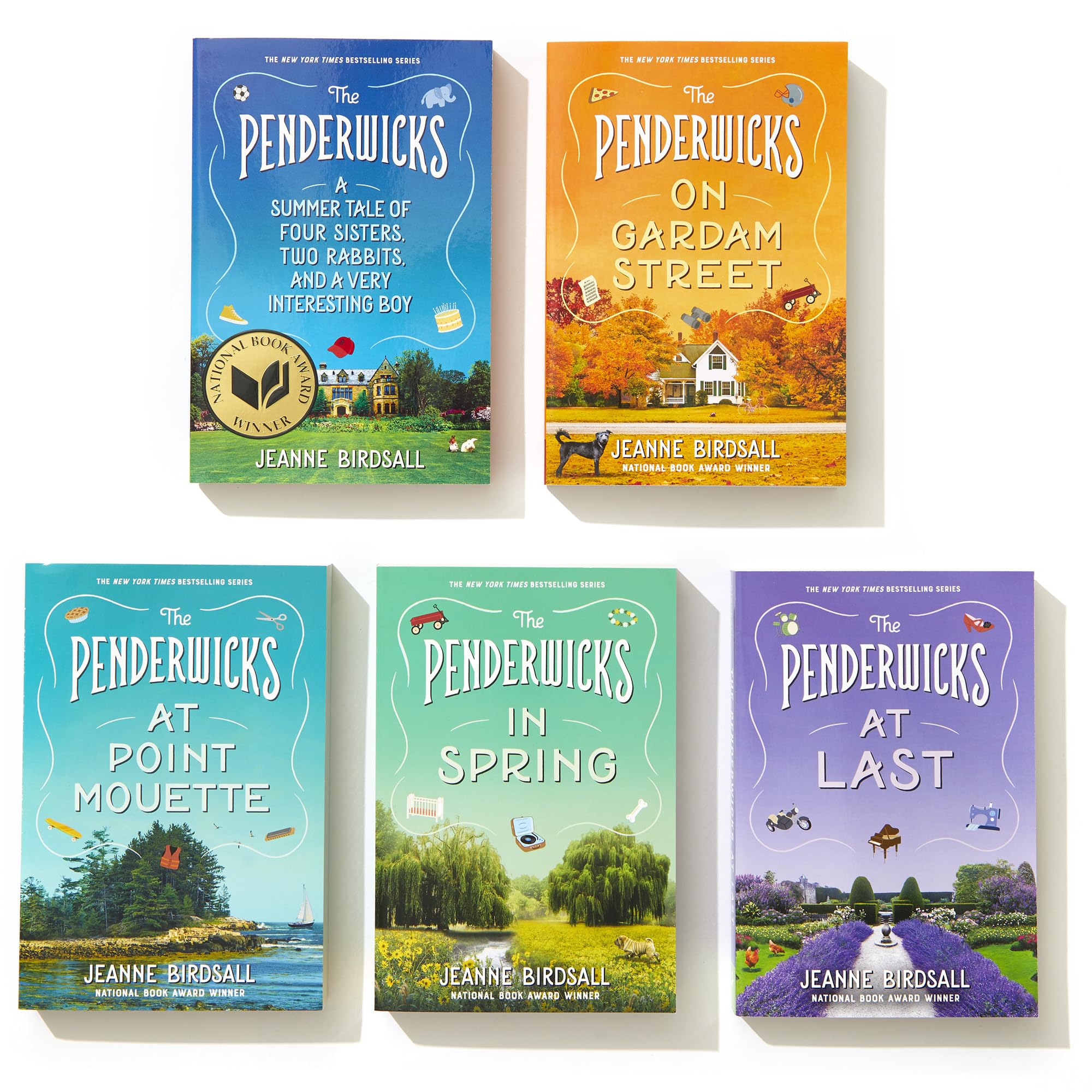 The Penderwicks Paperback 5-Book Boxed Set: The Penderwicks; The Penderwicks on Gardam Street; The Penderwicks at Point Mouette; The Penderwicks in Spring; The Penderwicks at Last