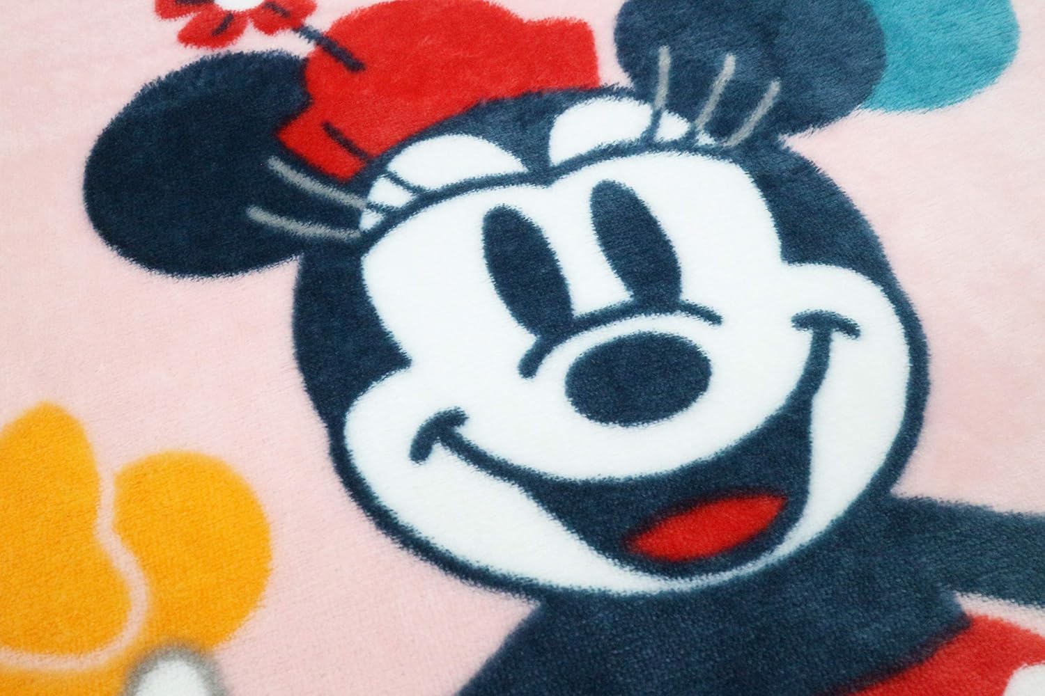 Amazon Co Jp 丸眞 ロングブランケット ディズニー ミニー 80 150cm ロングサイズ ラブリーポップ ホーム キッチン