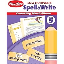 Skill Sharpeners Spell & Write, Grade 4 : Evan-Moor
