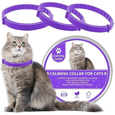 Buy Lupus 3 Pack Calming Collar For Cats Cat Calming Collars Natural Cat Pheromones Calming Collar Adjustable Waterproof And Safe Reduce Anxiety Kitten Collar For Cats Online In Italy B08b8b9rmv
