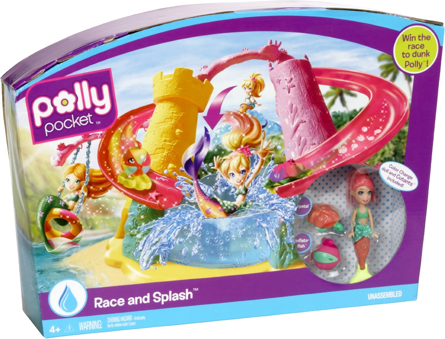polly pocket splash