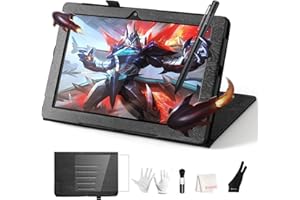FRUNSI Portable Standalone Drawing Tablet Display, 1920x1200 FHD 10 inch, Android 12,No Computer Needed,Drawing Digital Stylus Pen,Animation App,Take Notes, Perfect for Digital Artist,Designer,Beginner