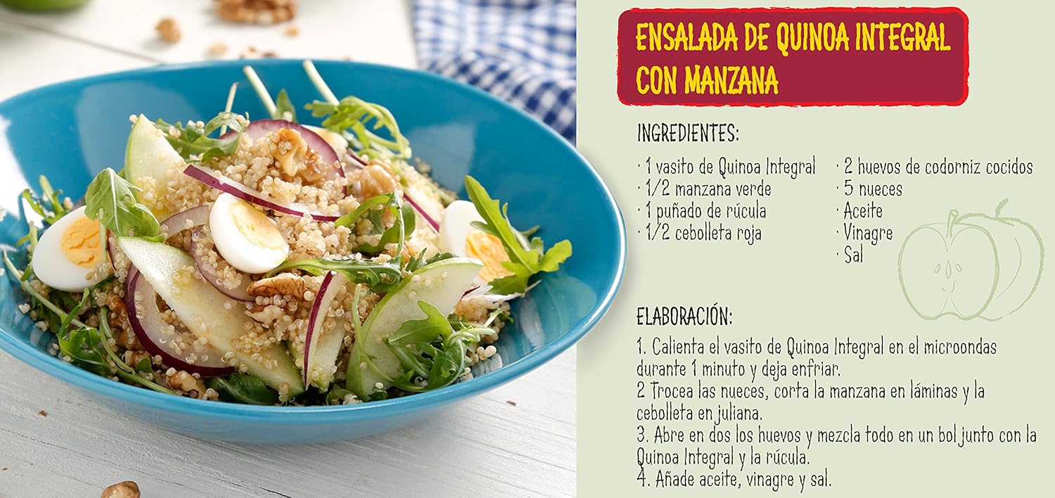 Quinoa Integral. 2 x 125 gr: Amazon.es: Alimentación y bebidas