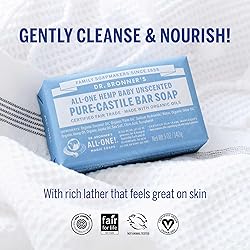Dr. Bronner's Pure-Castile Baby Unscented Magic Bar