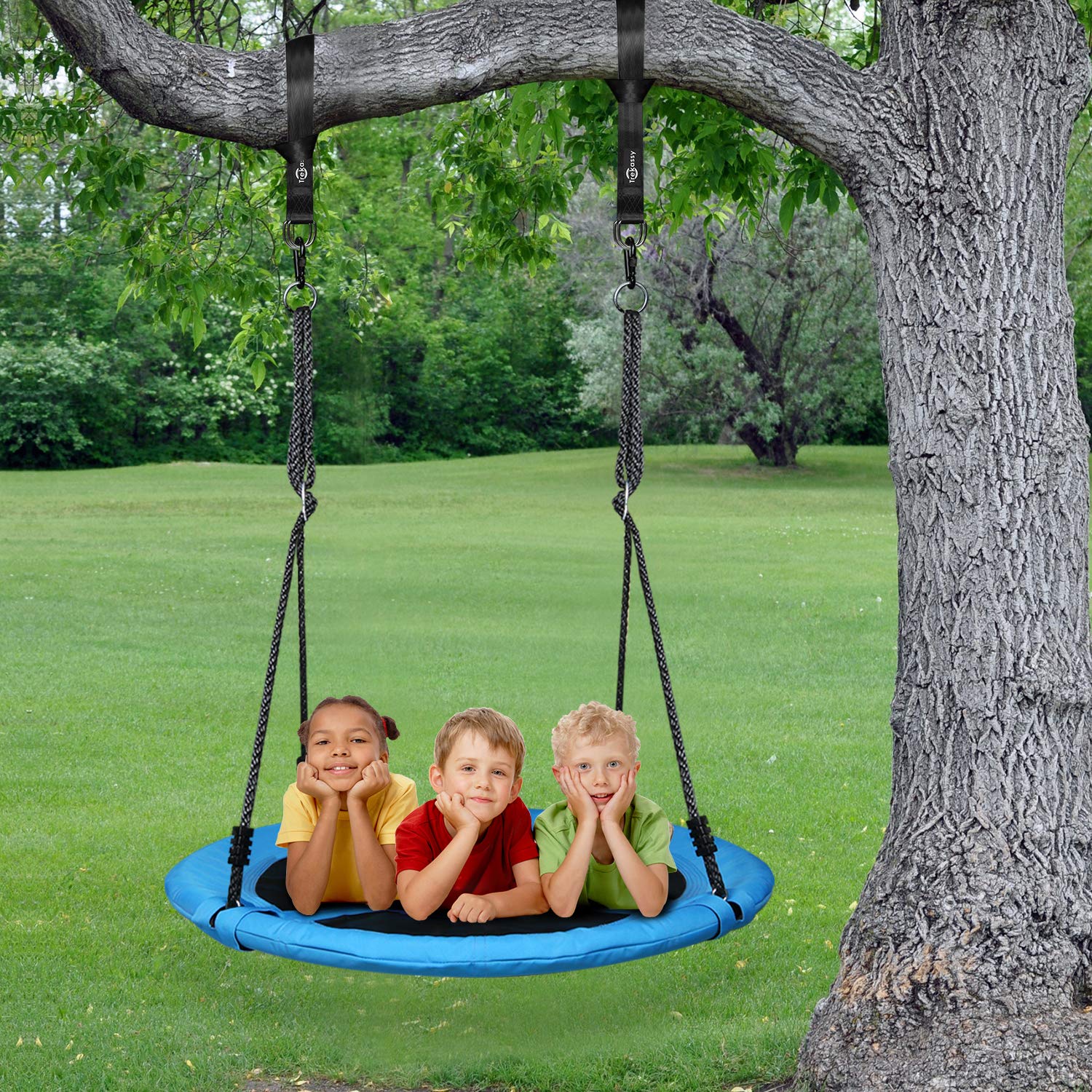 Jolitac 40 Spider Web Tree Swing Round Nest Swing Flying Family