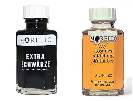 Morello Extra Schwärze 50ml + Morello Lederreiniger 50ml