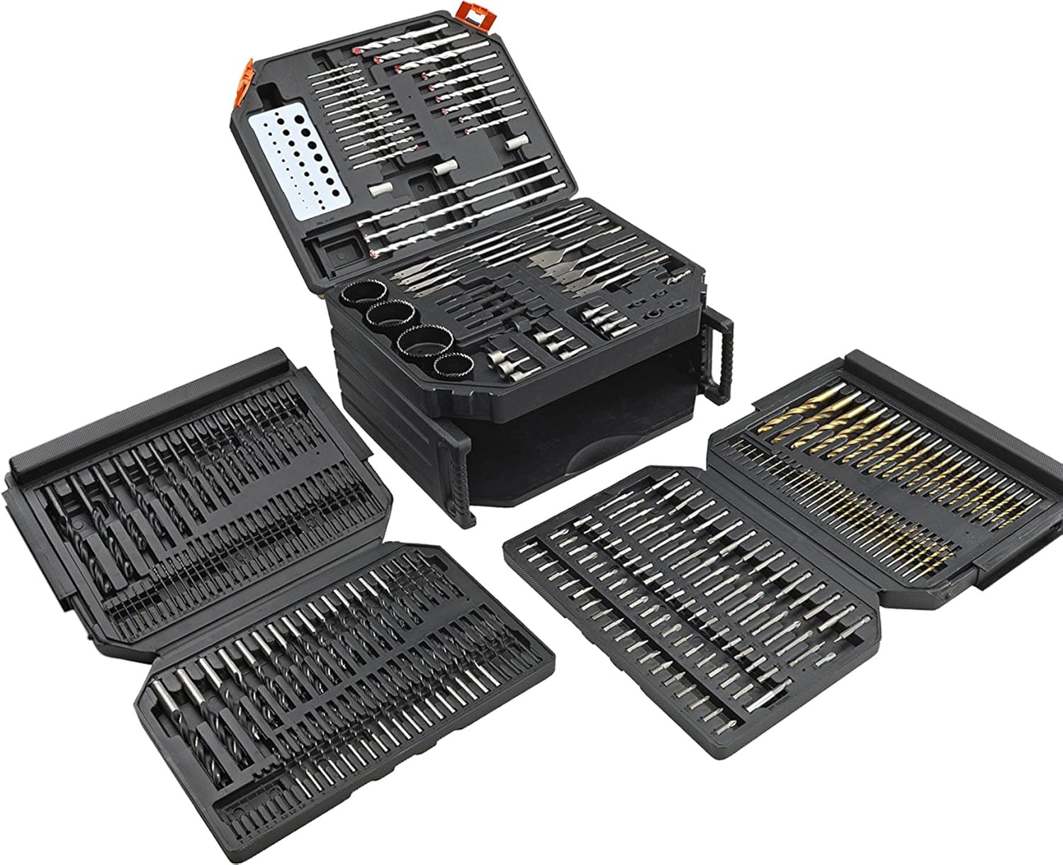 Lumberjack DBS300 Drill Driving Bit Accessory Set 300 Piece with Case