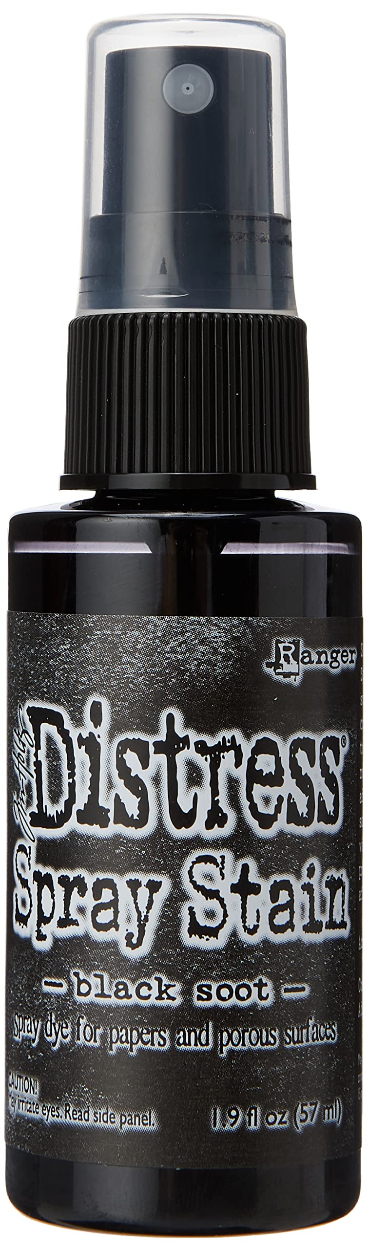 Ranger Distress Spray Stain 1.9oz-Black Soot, 3.42 x 3.42 x 11.43 cm