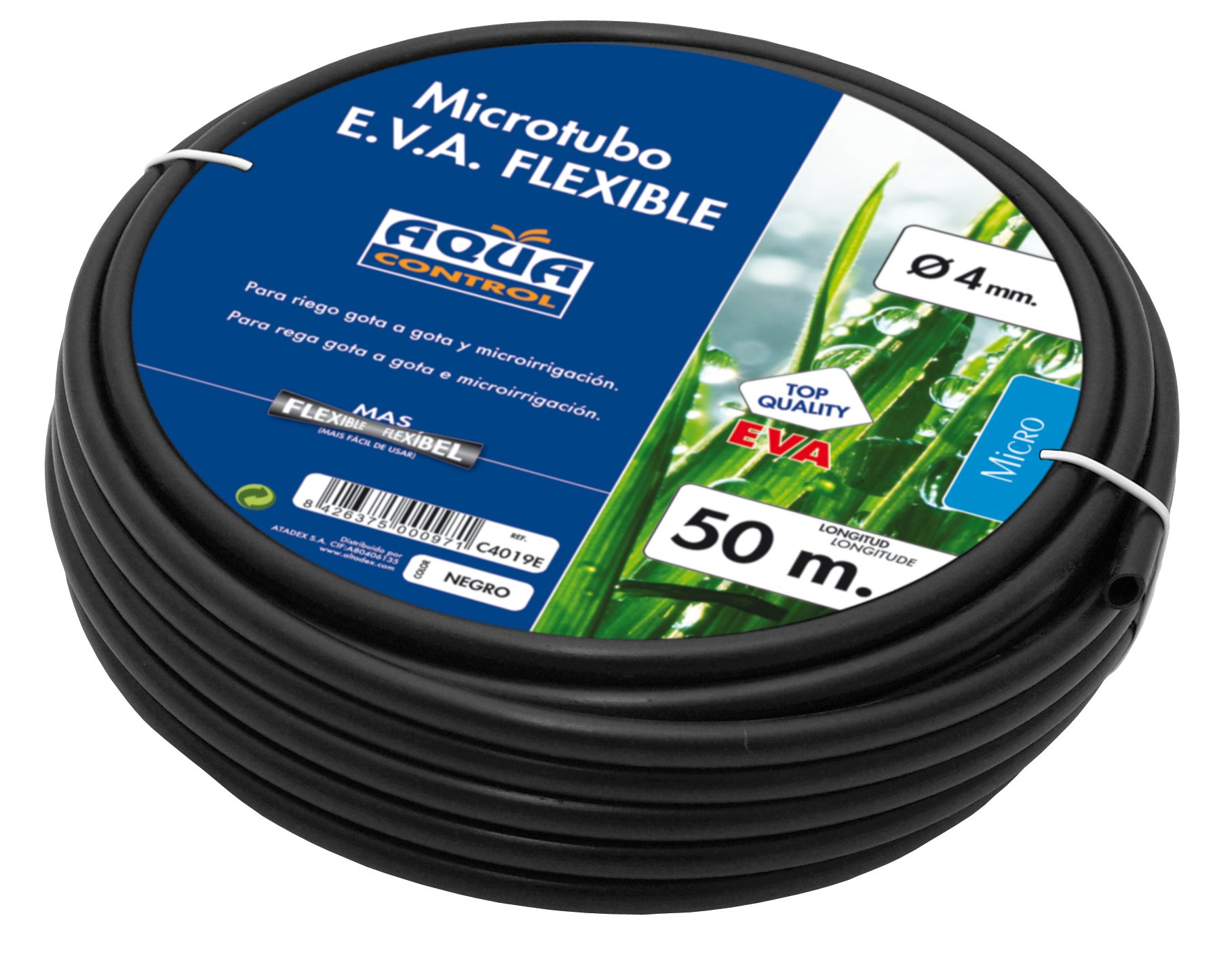 microtubo Flexible ï 4/50 mm, Black