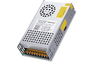 MEISHILE 60V 10A 600W Switching Power Supply Adapter AC to DC Transformer Converter for LED Driver Strip Light Lamp, Machine, 120V 110V to 60Volt 3A 4A 5A 6A 7A 8Amp