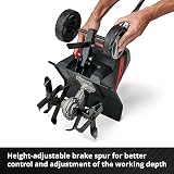 Einhell GE-CR 30 Li Solo Cordless Garden Rotavator 30 cm 20 cm Depth view 9
