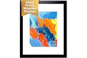 Kiera Grace Classic Langford Wooden Picture Frame, 16" x 20", Black