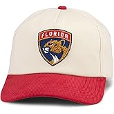 AMERICAN NEEDLE National Hockey League Officially Licensed NHL Burnett Adjustable Snapback Baseball Hat