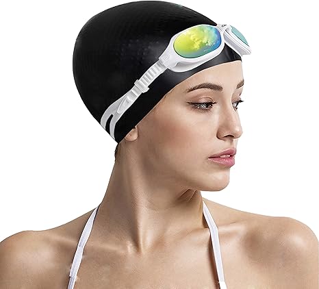 bathing cap for long hair