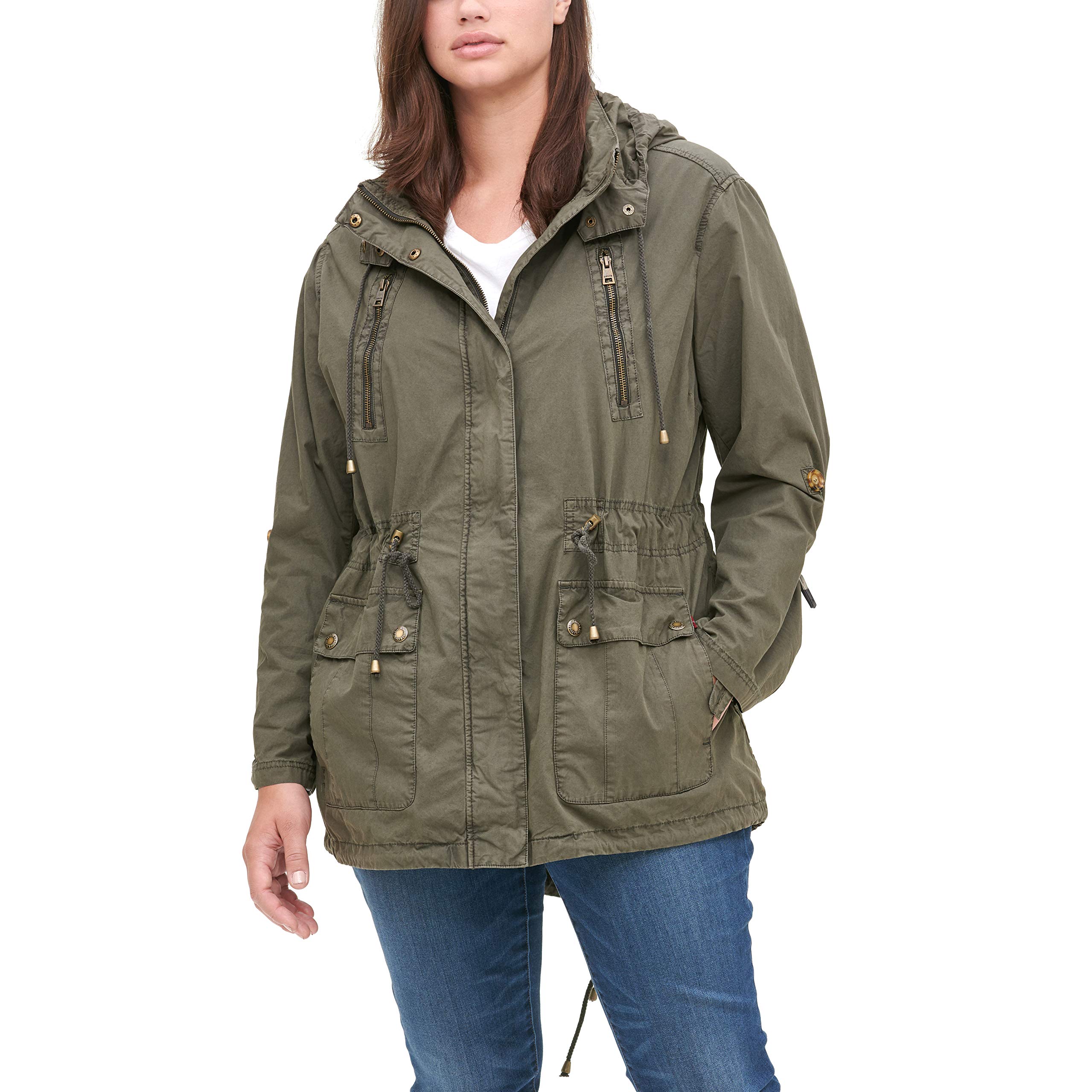levi's plus size utility jacket