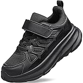 Boys Girls Shoes Kids Running Shoes Non Slip Athletic Walking Tennis Shoes Lightweight Sneakers for Toddler/Little Kid/Big Kid