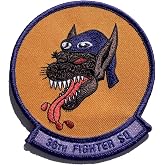 36th Fighter Squadron Patch &ndash; with Hook and Loop