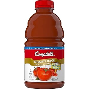 Campbell's Tomato Juice, 32 oz. Bottle (Pack of 8)