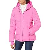 Amazon Essentials Womens Heavyweight Quilted Long-Sleeve Hooded Puffer Coat (Available in Plus Size)