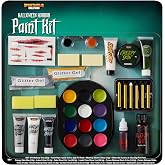 Spooktacular Creations 26 Pcs Halloween Family Makeup Kit, Zombie Makeup, Face Paint with Zombie, Fake Blood Costume Easy On & Easy Off Character Set for Halloween Party Supplies