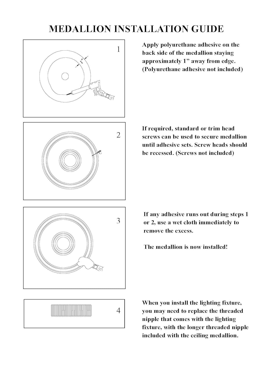 Ceiling Medallions Antique Gold Leaf Livex Lighting 8219 48