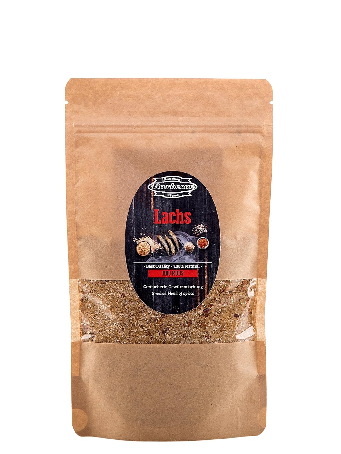 BBQ Rub Lachs Trockenmarinade