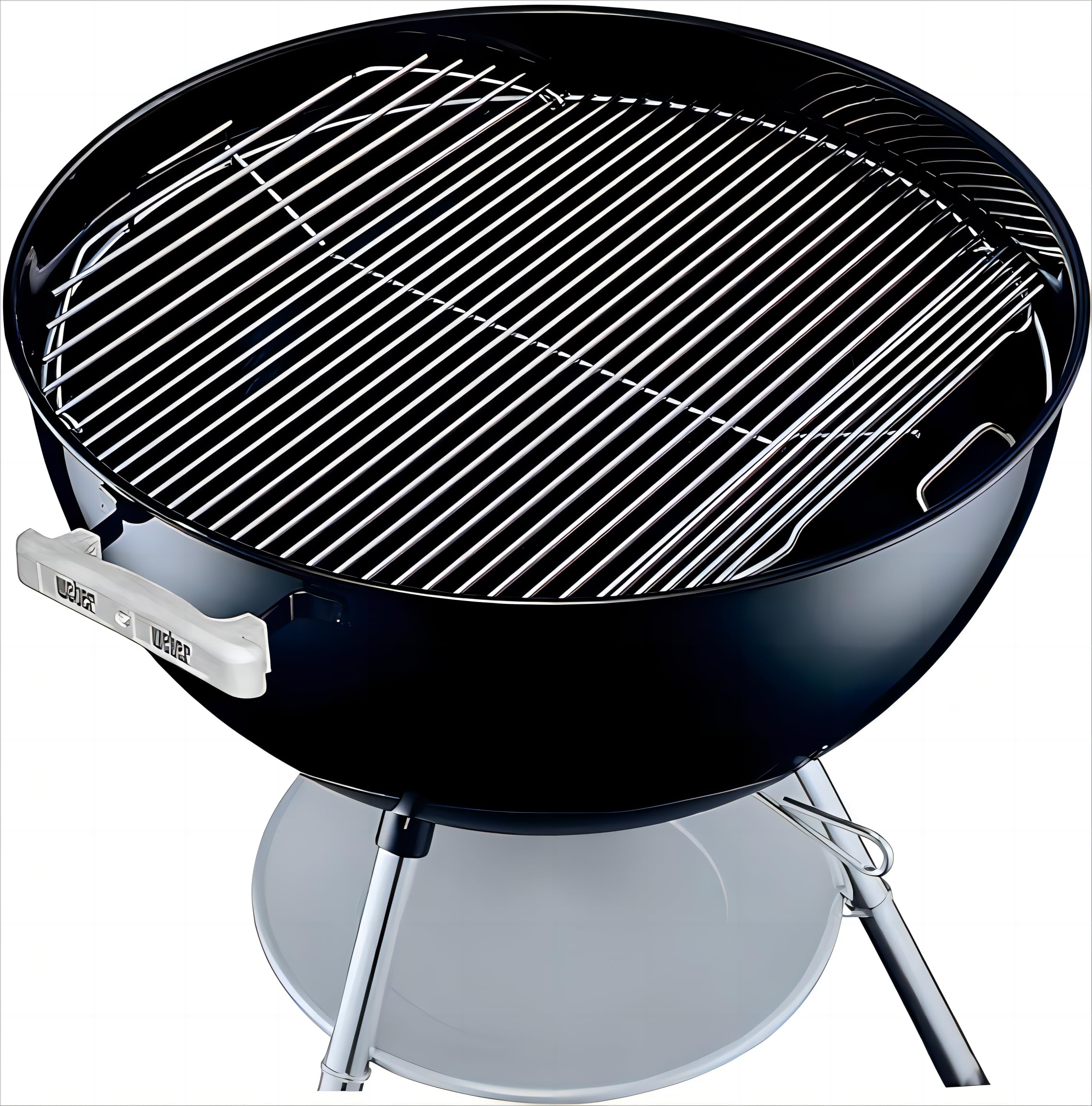 7436 54,6CM Rund Grillrost Klappbarem für Weber 57CM Holzkohlegrills,Grillrostersatzteil für Weber One-Touch Wasserkocher PCH835, Gourmet System,Bar-B-Kettle,Master-Touch,Smokey Mountain Cooker Smoker 4