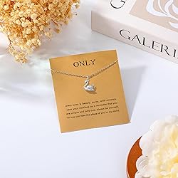 Baydurcan Dancer Gifts Swan Necklace Unique Gifts