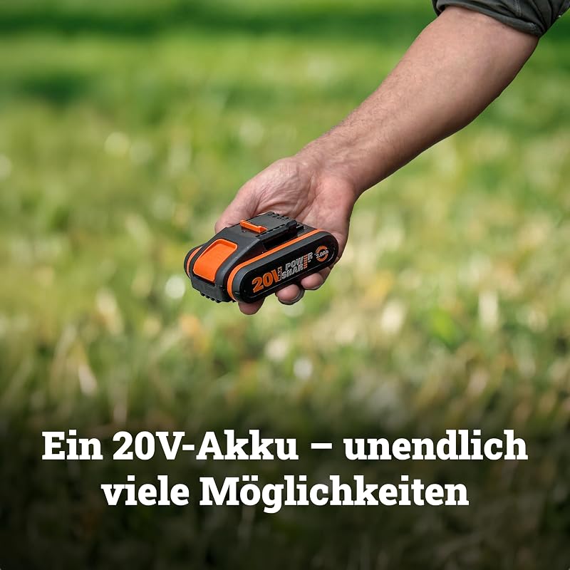 WX526.9 Akku-Kreissäge 20V, ohne Akku & Ladegerät