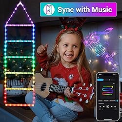 Toodour Indoor Christmas Decorations Light, Smart