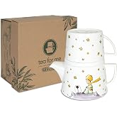 K&ouml;nitz Tea Pot Set Tea for me - The Little Prince, with Mug &amp; Lid | 550 ml porcelain mug - dishwasher and microwave safe; in gift box