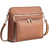 Goinsound Crossbody Purses for Women Purse with Built in Wallet Rfid Crossbody Bag