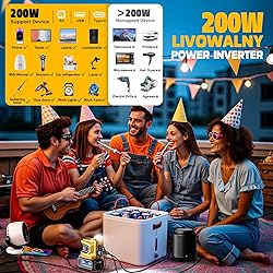 200W Power Inverter for Dewalt 20V Max