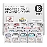 Las Vegas Style Professional Playing Cards, 18 Deck
