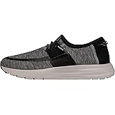 HEYDUDE Sirocco Dual Knit Grey Size 12 | Men's Shoes | Men's Casual Sneakers | Comfortable & Light-Weight
