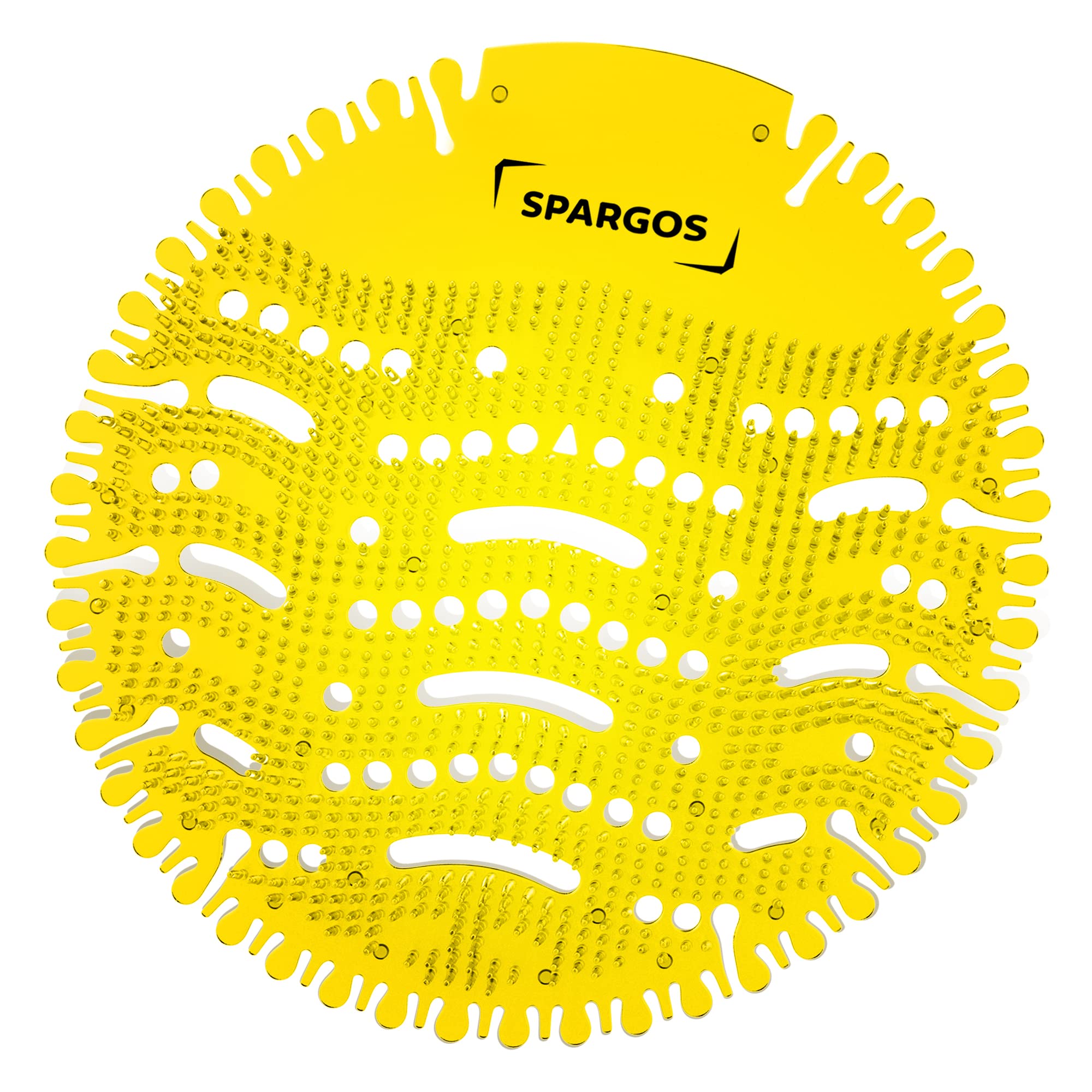 Urinal Screen Deodorizer (24 Pack) Urinal Mats Anti-Splash Toilet Smell Refresher protection for Bathroom Office Stadiums Schools with Free Gloves - 26pcs Yellow Lemon