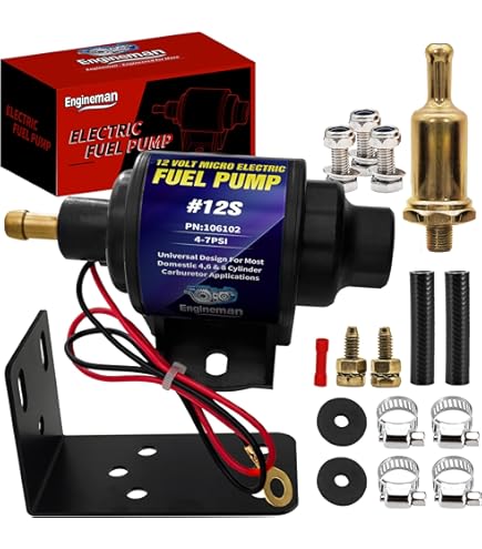 Amazon.com: Mr. Gasket 12S Micro Electric Fuel Pump : Automotive
