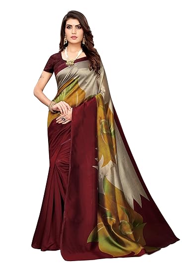 Art Silk Saree with Blouse Piece