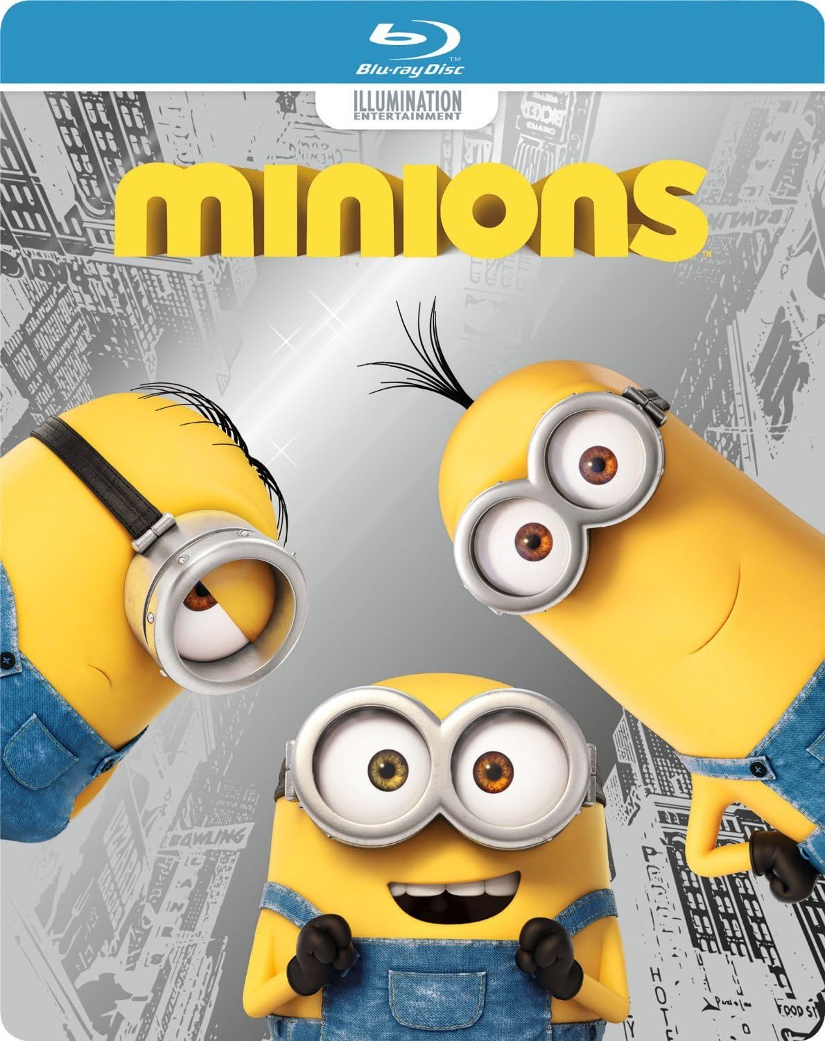 Amazon Amazon Co Jp限定 ミニオンズ スチール ブック仕様ブルーレイ Dvdセット Blu Ray 映画