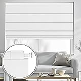 Sulugood No Tools No Drill Cordless Blackout Roman