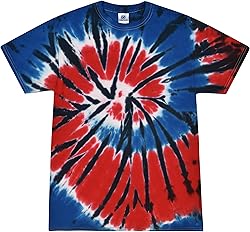 Colortone 100% Cotton Tie Dye T-Shirt for Women and