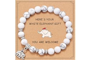 Tarsus White Elephant Gifts for Adults, Funny Useful White Elephant Gift Bracelet Christmas Ideas for Women Men